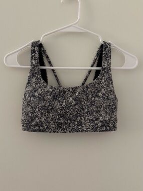 Athleta Exhale Moonflower Jacquard Bra A-C